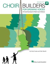 Choir Builders for Growing Voices Unison Reproducible Book cover